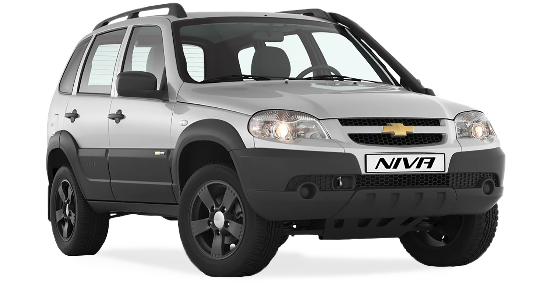 LADA Niva с деталями подвески